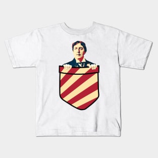 Oscar Wilde In My Pocket Kids T-Shirt